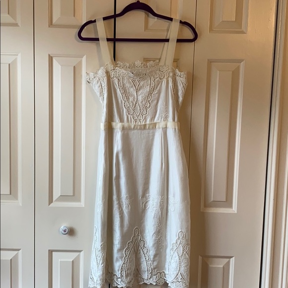 Rachel Roy white eyelet dress sz 4 - Picture 5 of 5